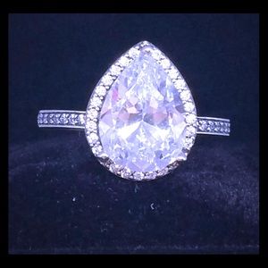 Pandora teardrop ring